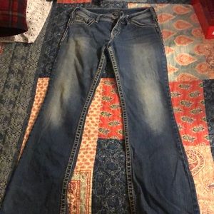 Silver Suki jeans